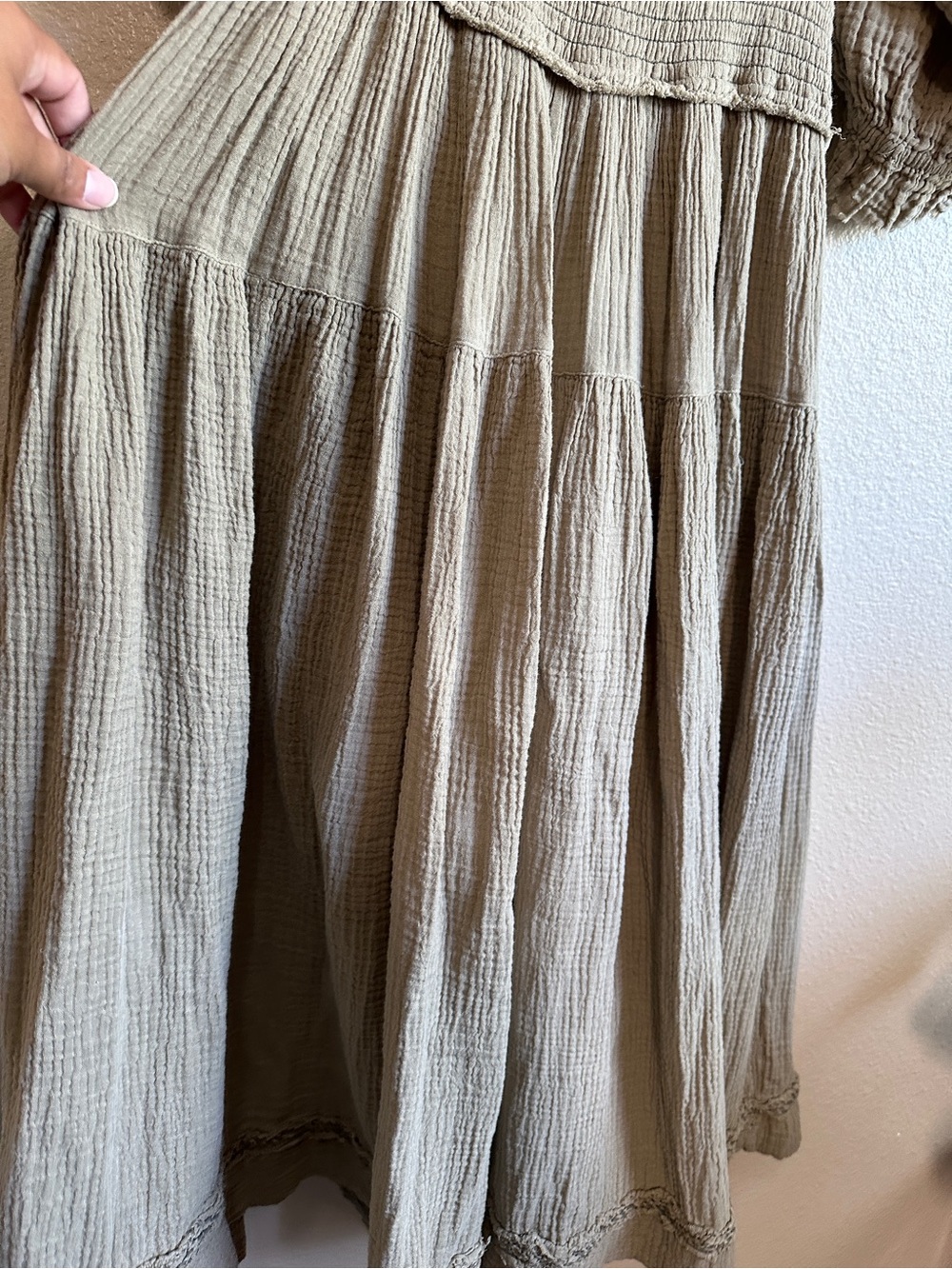 FP TOLEDO Embroidered midi dress - Picture 8 of 10